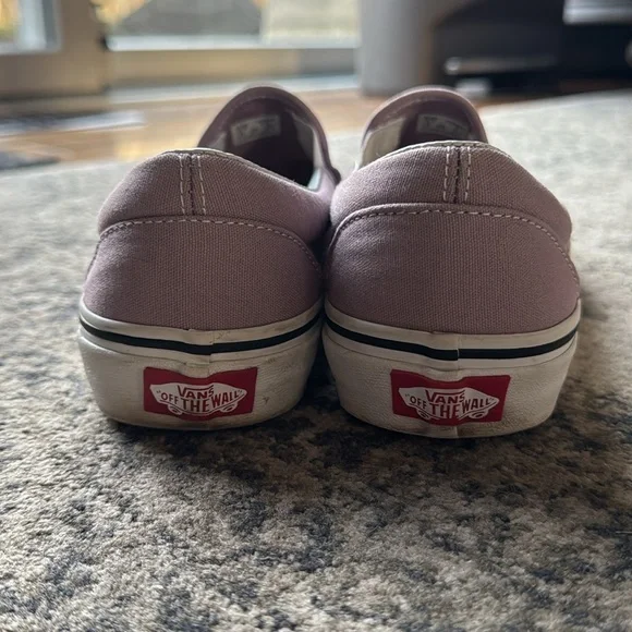 Vans lilac classic slip on sneakers - Picture 5 of 8